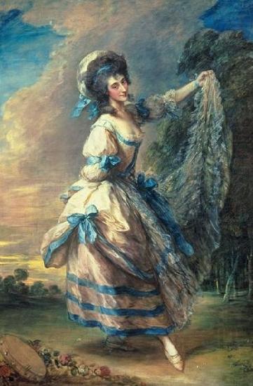 Thomas Gainsborough Portrait of Giovanna Baccelli china oil painting image